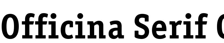 Officina Serif C Bold cкачати шрифт безкоштовно